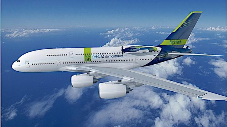 AVION VERT – Airbus multiplie les initiatives pour décarboner les vols